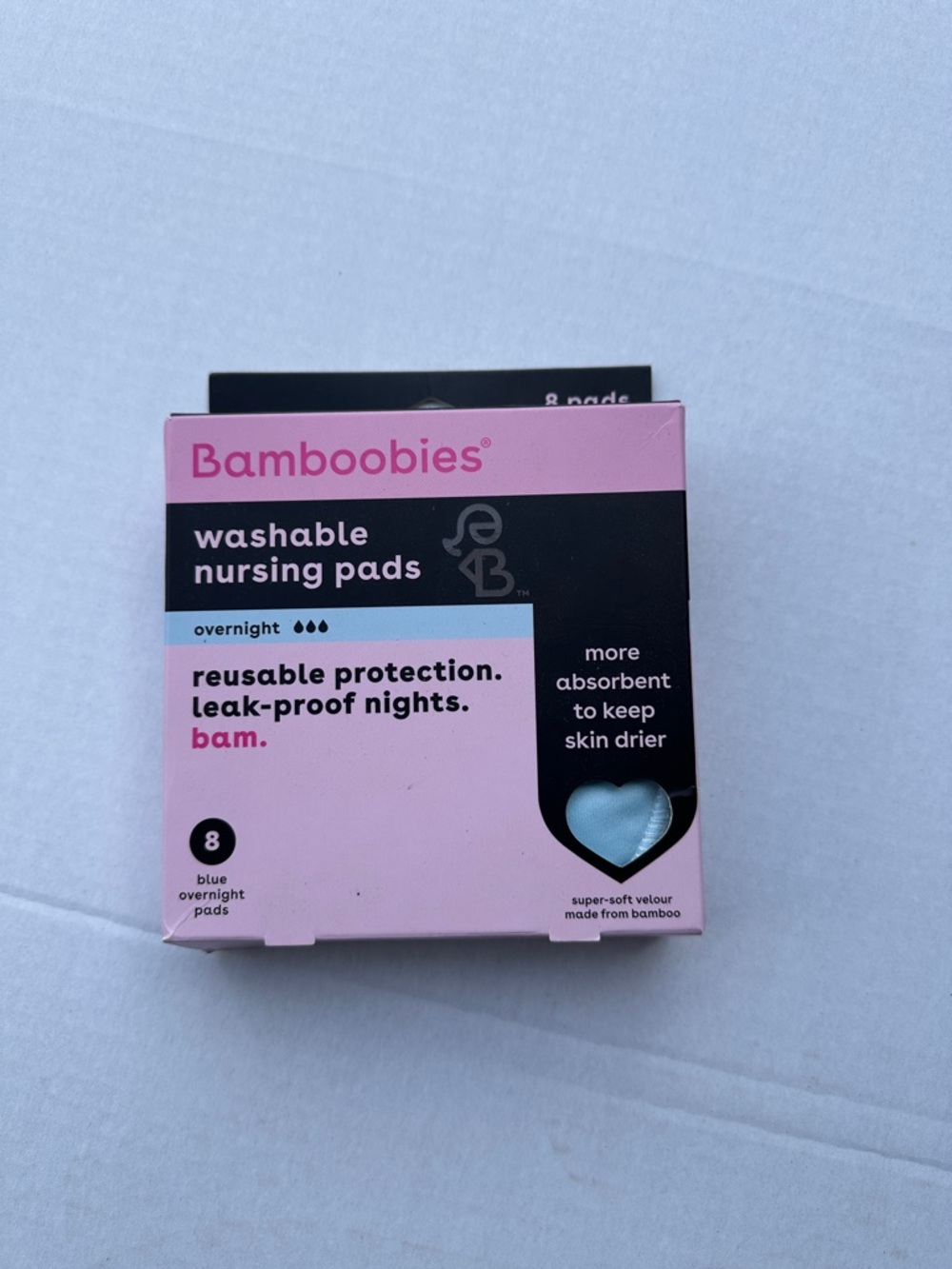 Bamboobies Washable Nursing Pads - Brand New